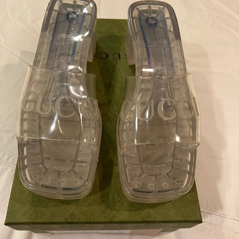 Gucci Rubber Slide Sandal